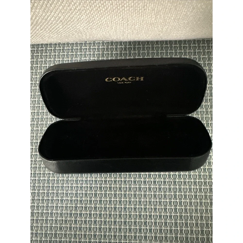 Coach New York Black Hard Eyeglasses Sunglasses Case Only